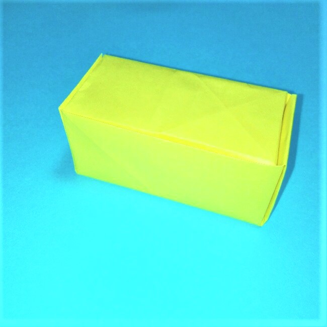 折り紙の折り方+立体ブルドーザー 組み立て2